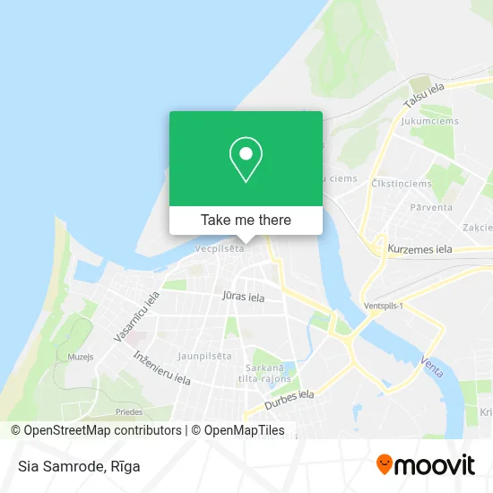 Sia Samrode map