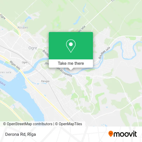 Derona Rd map