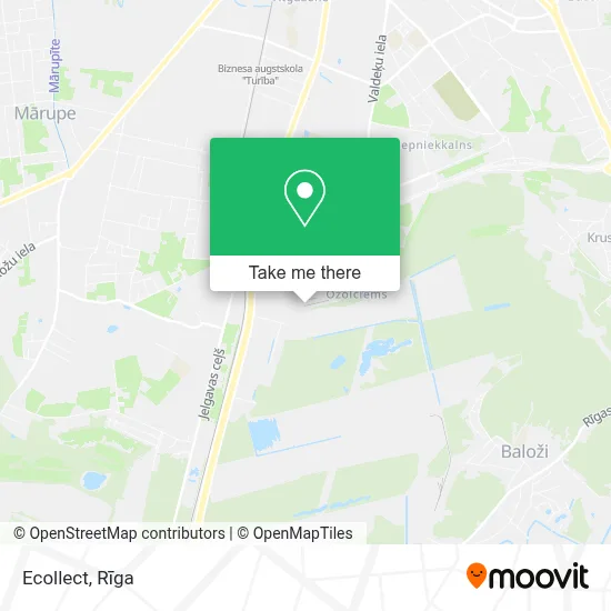 Ecollect map