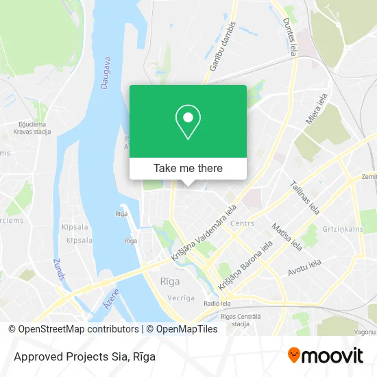 Approved Projects Sia map