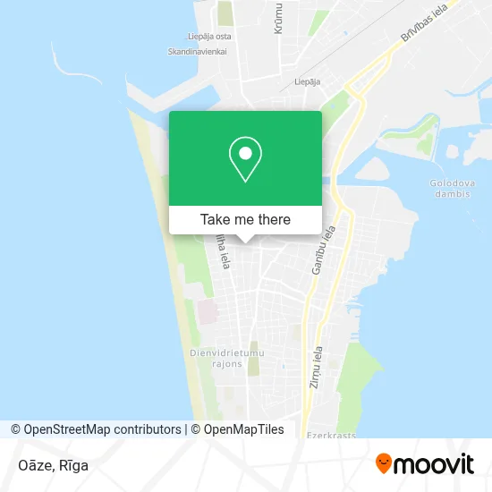 Oāze map