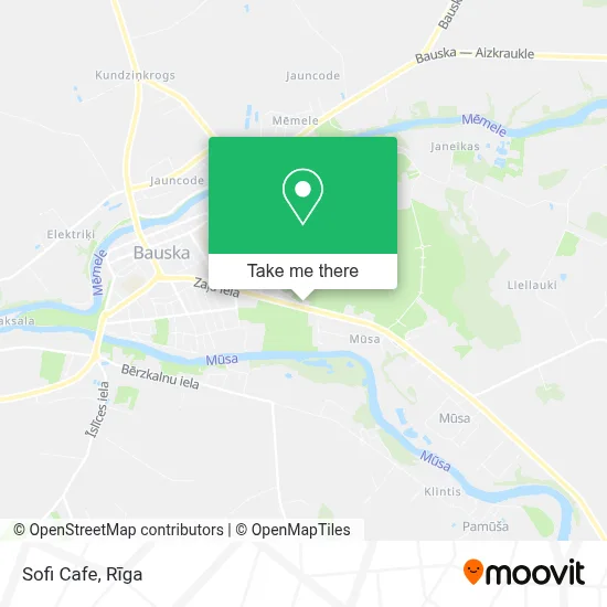 Sofi Cafe map