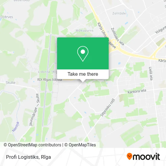 Profi Logistiks map