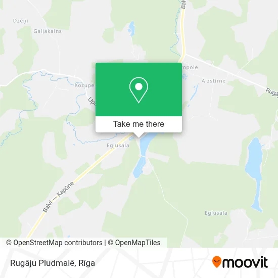 Rugāju Pludmalē map