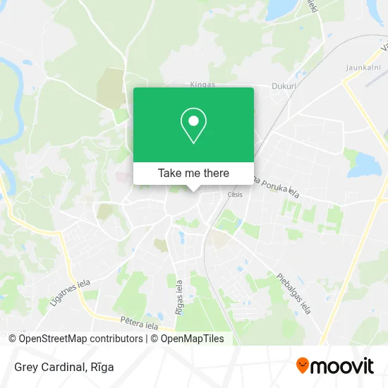 Grey Cardinal map