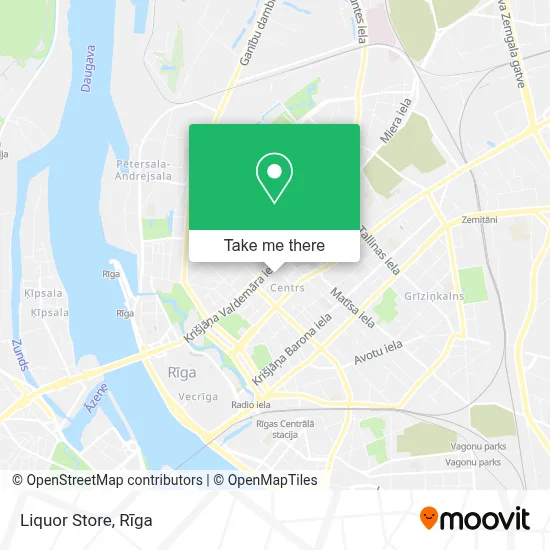 Liquor Store map