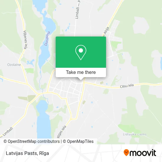 Latvijas Pasts map