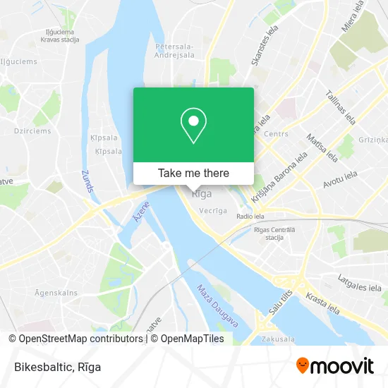 Bikesbaltic map