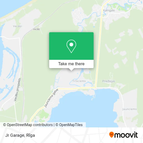 Jr Garage map