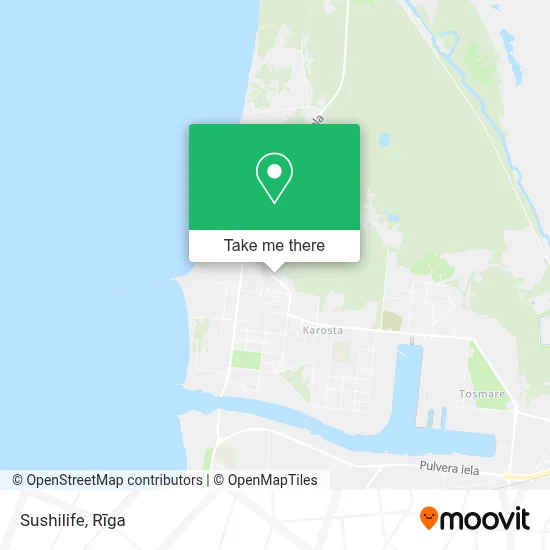 Sushilife map