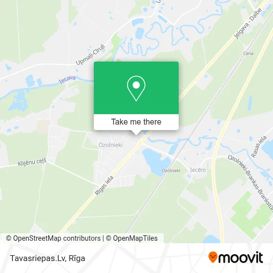 Tavasriepas.Lv map