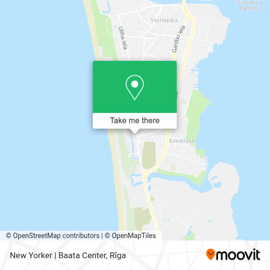 New Yorker | Baata Center map