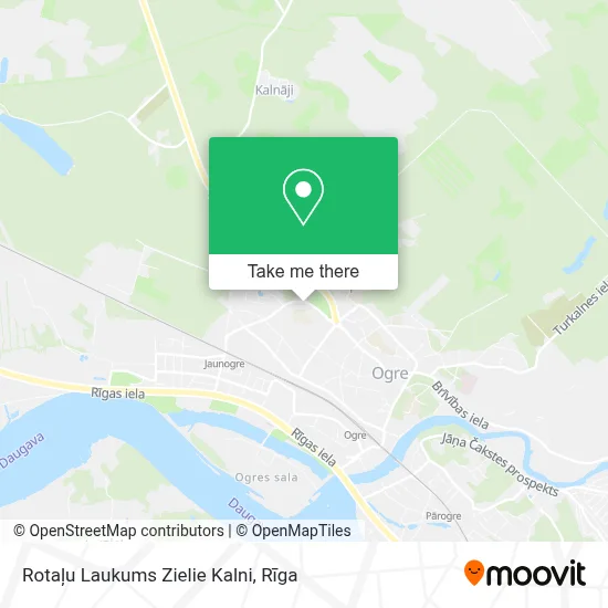 Rotaļu Laukums Zielie Kalni map