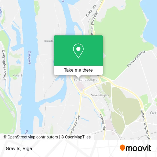 Gravils map
