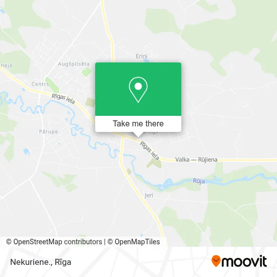 Nekuriene. map