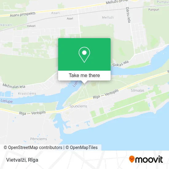 Vietvalži map