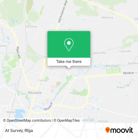 At Survey map