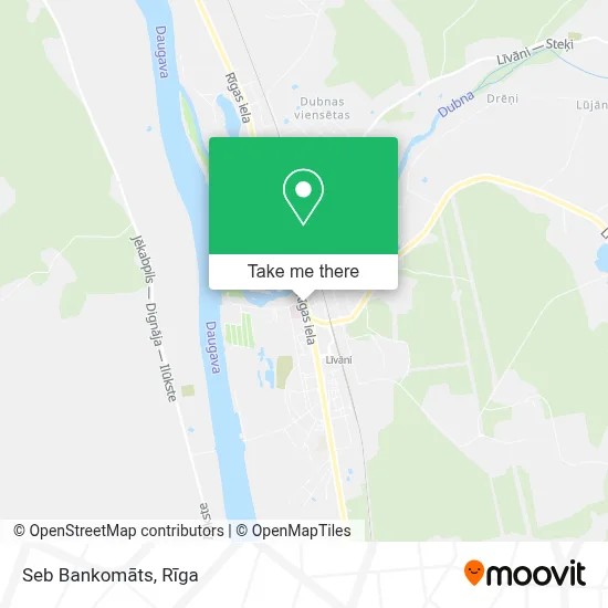 Seb Bankomāts map