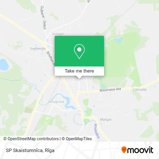 SP Skaistumnīca map