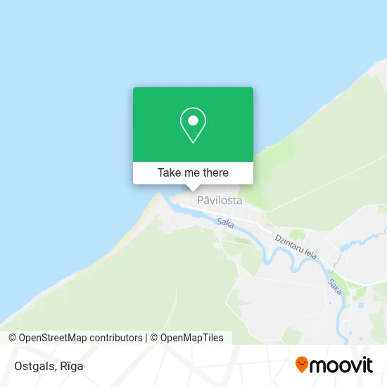 Ostgals map