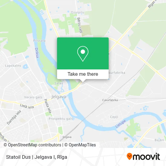 Statoil Dus | Jelgava I map