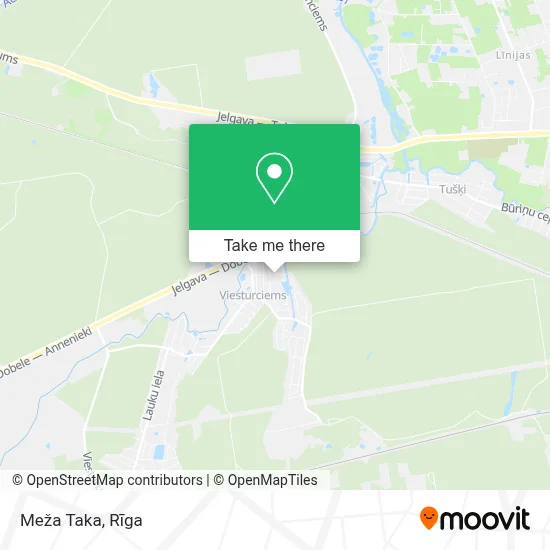 Meža Taka map
