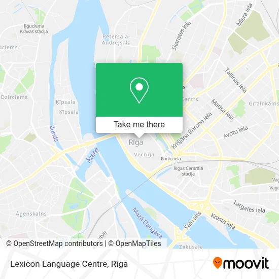 Lexicon Language Centre map