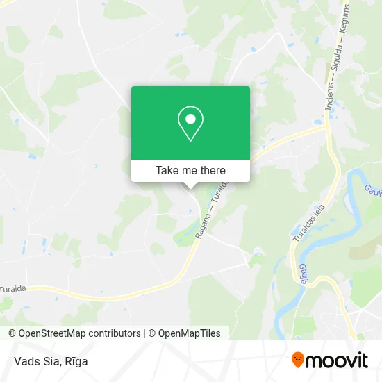 Vads Sia map