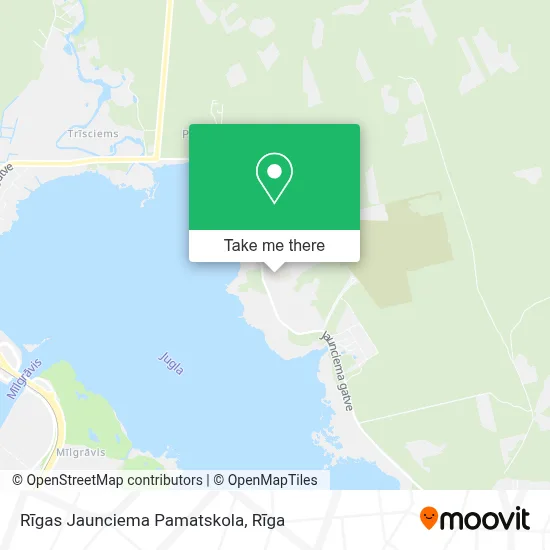 Rīgas Jaunciema Pamatskola map