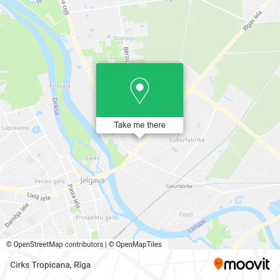 Cirks Tropicana map