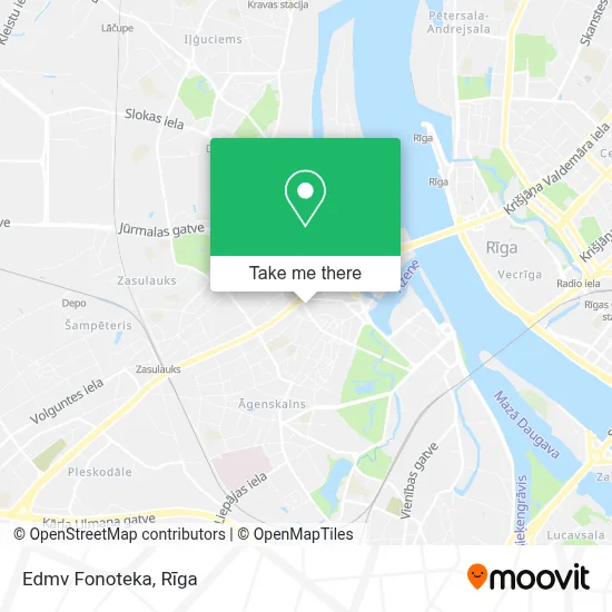Edmv Fonoteka map