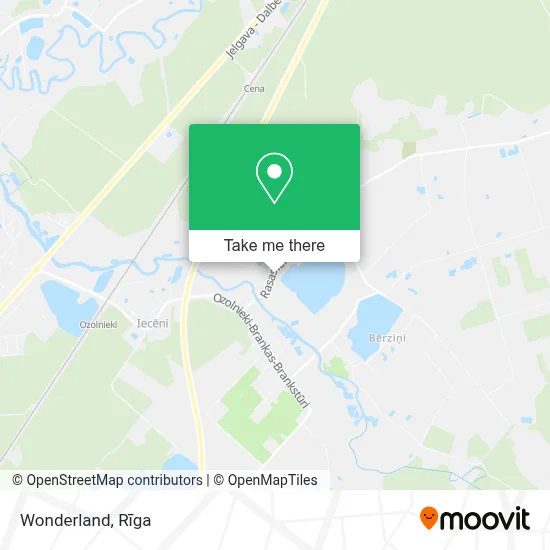 Wonderland map