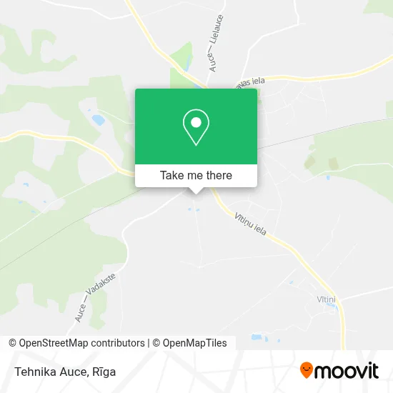 Tehnika Auce map