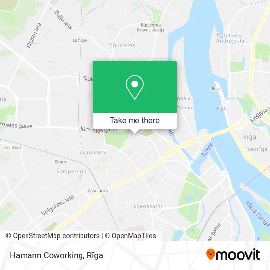Hamann Coworking map