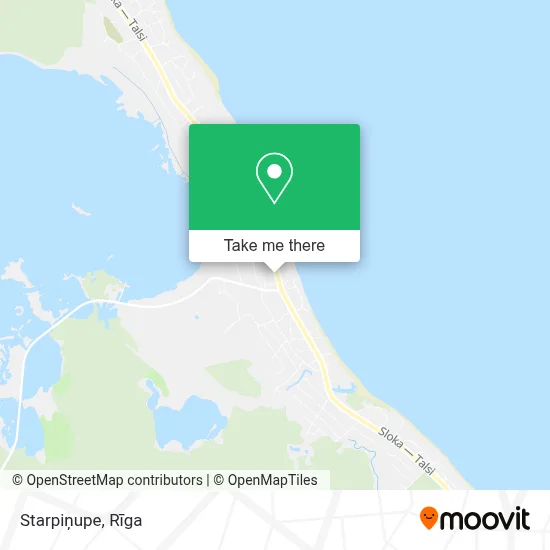 Starpiņupe map