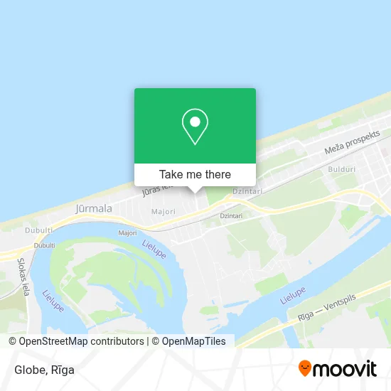 Globe map