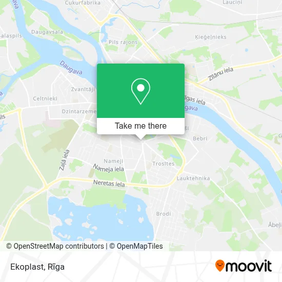 Ekoplast map