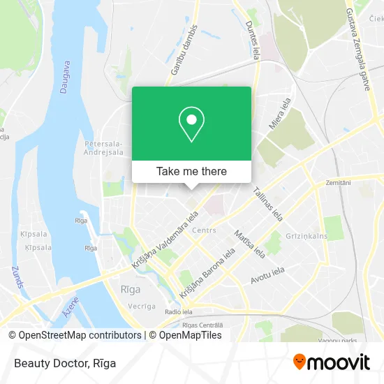 Beauty Doctor map