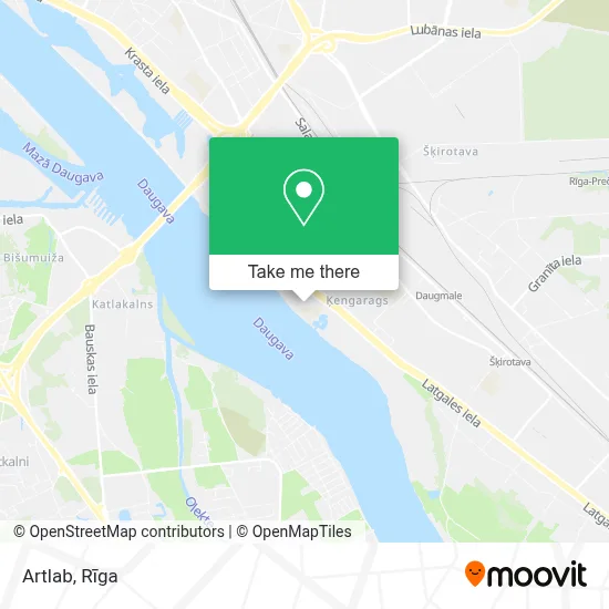 Artlab map