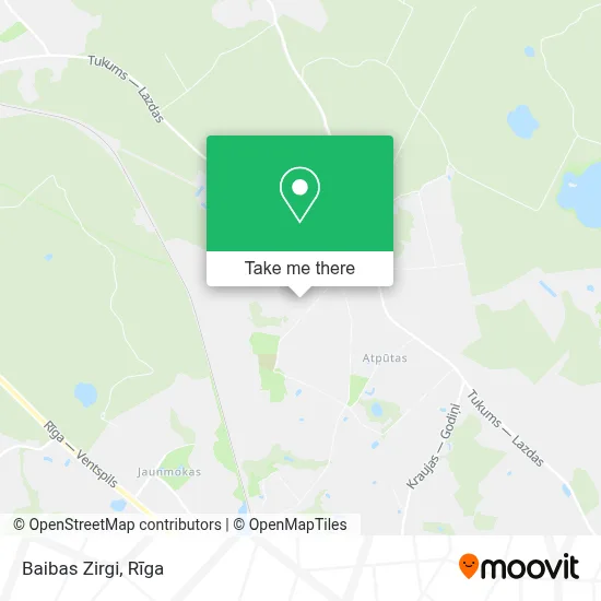 Baibas Zirgi map