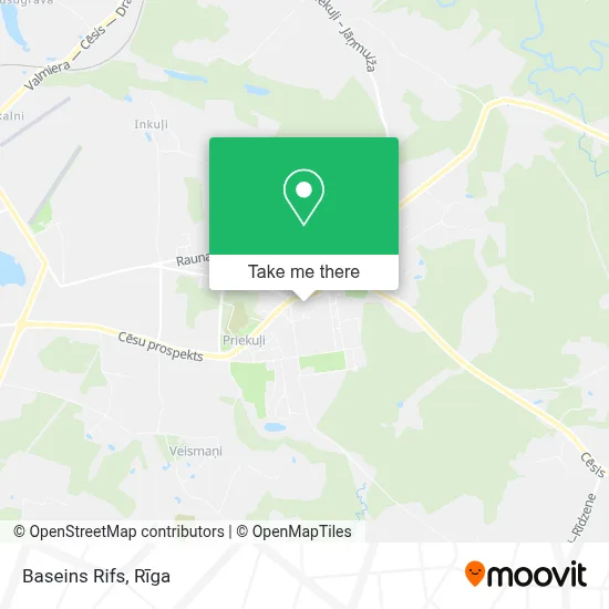 Baseins Rifs map