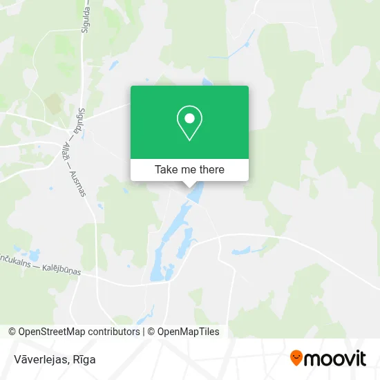 Vāverlejas map