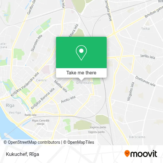 Kukuchef map