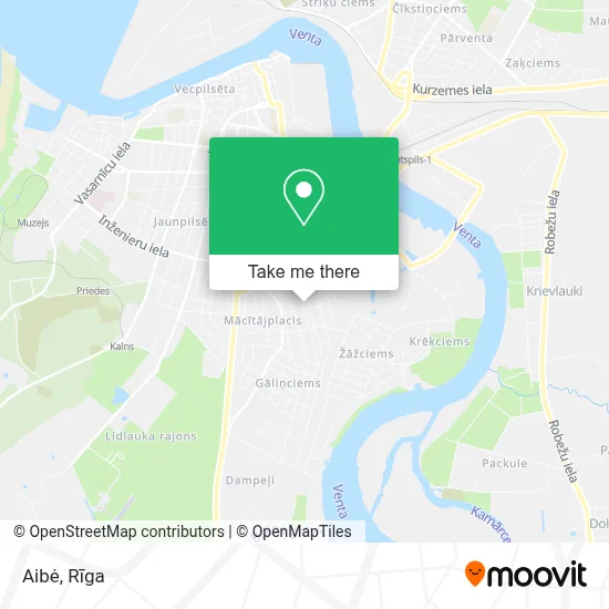 Aibė map