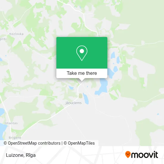 Luizone map