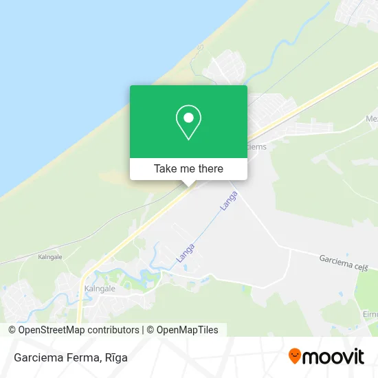 Garciema Ferma map
