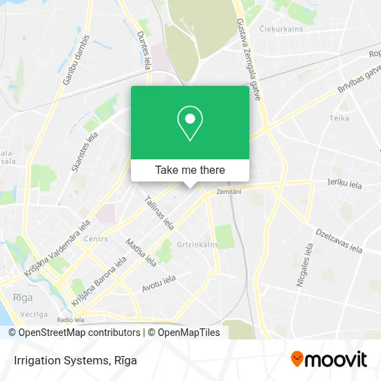 Irrigation Systems map