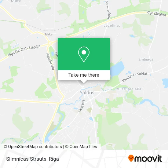 Slimnīcas Strauts map