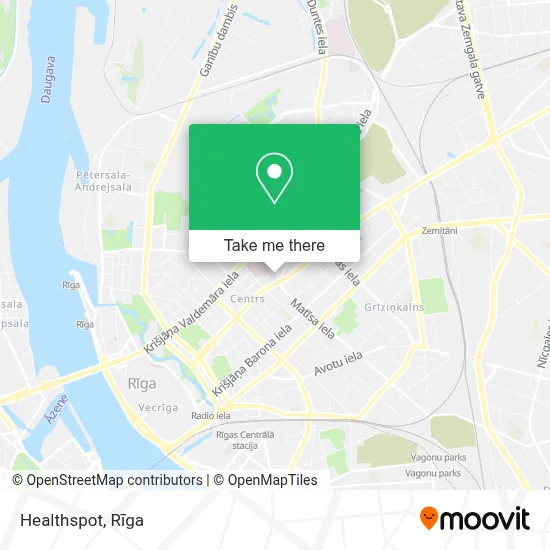 Healthspot map