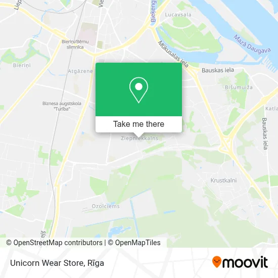 Unicorn Wear Store map